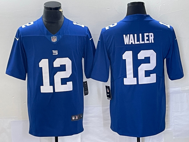 Men's New York Giants Darren Waller #12 Royal Alternate Jersey